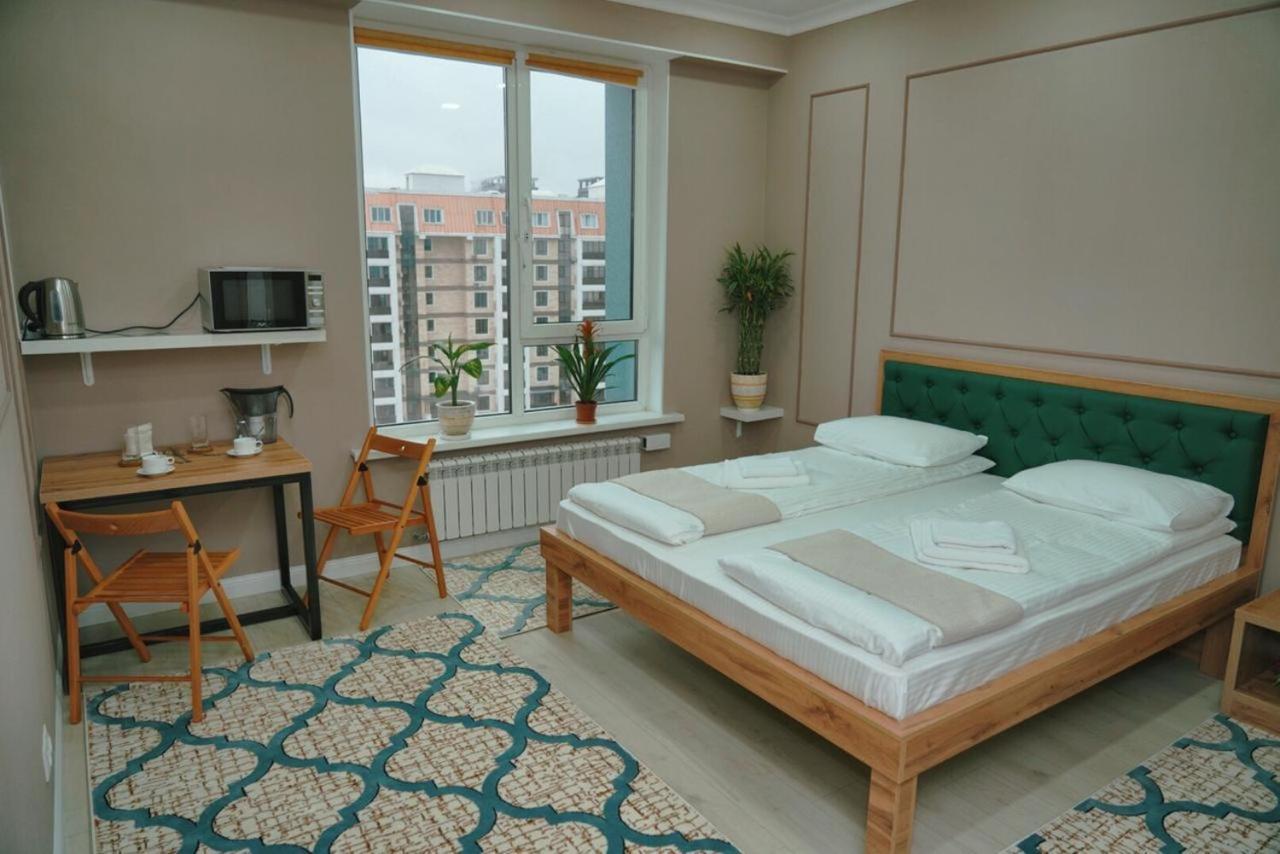 Halal Apart Hotel Almaty Ngoại thất bức ảnh